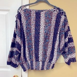 Smocked Waisted Shirt